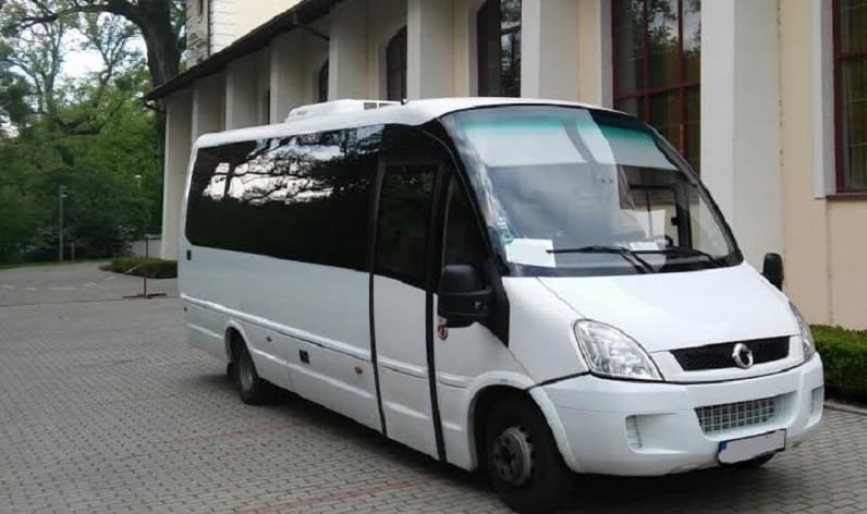 Thuringia: Bus order in Apolda in Apolda and Germany